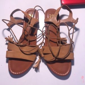 laced sandals